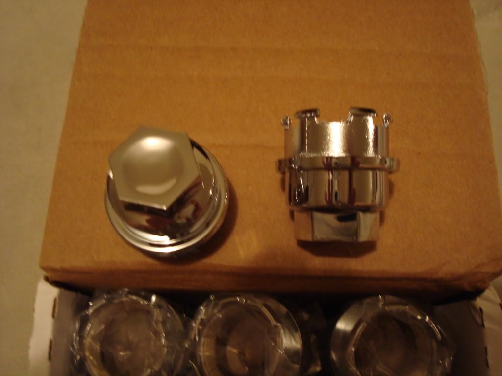 Chrome Lug Nut Covers Set Of 24 For Sale/Wanted